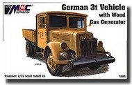  MAC Distribution  1/72 German 3t Vehicle w/ Wood Gas Gen MAC72065