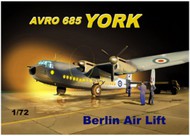  Mach 2  1/72 Avro 685 York Berlin Air Lift British Transport Aircraft MAC80