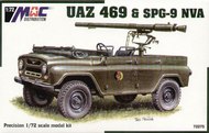  MAC Distribution  1/72 UAZ 469 Jeep w/Self-Propelled Gun-9 NVA MAC72075