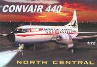  Mach 2  1/72 Convair 440 North Central MACH7255