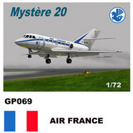 Dassault-Mystere Falcon 20 Air France #MACHGP069