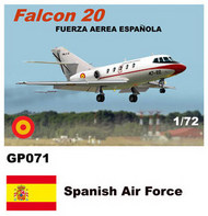 Dassault-Mystere Falcon 20 Spanish Air Force #MACHGP071