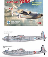 Avro York French De Gaulle & Aeronavale #MACHGP083
