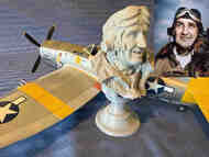  Maddog Mini Factory  1/4 Bust: Francis "Gabby" Gabreski - US P-47D Ace 34.5 kills MMF4-003