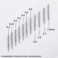 Tungsten Steel Chisel  .2mm  [MR.PRO Edition] #TSC02mm