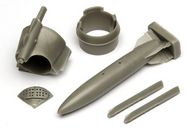 Saab JA-37 'Viggen' set; tail section, tank, chaff dispensers 401 (designed to be used with Heller kits) #MMMK7276