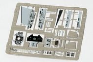  Maestro Models  1/48 Saab AJ-37 'Viggen' cockpit set. Color etched (designed to be used with Airfix, Esci and Italeri kits) MMMP4803