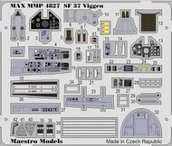SAAB SF37 Recce-Viggen detail set #MMMP4827