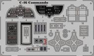  Maestro Models  1/72 Curtiss C-46 Commando detail set w. color etch. (designed to be used with Williams Bros kits) MMMP7224
