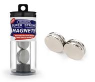  MAGCRAFT RARE EARTH MAGNETS  NoScale 1"x1/8" Rare Earth Disc Magnets (4) MFM604