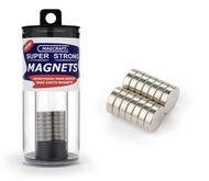  MAGCRAFT RARE EARTH MAGNETS  NoScale 1/2"x1/8" Rare Earth Disc Magnets (14) MFM802