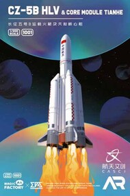  Magic Factory Models  1/200 CZ5B HLV (Heavy-Lift Launch Vehicle) & Tianhe Core Module (Snap Molded in Color) MFA1001