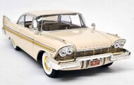  Maisto  1/18 Pre-Owned 1957 Plymouth Fury (White) MAI30398