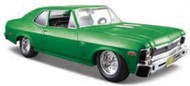  Maisto  1/24 1970 Chevy Nova SS Coupe (Met. Lime Green) (New Color)* MAI31262GRN