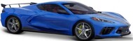  Maisto  1/18 2020 Chevrolet Corvette Stingray Z51 w/High-Wing (Blue)* MAI31455BLU