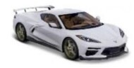  Maisto  1/18 2020 Chevrolet Corvette Stingray Z51 w/High-Wing (White) MAI31455WHT