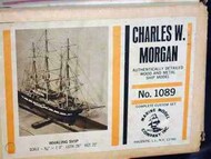  Marine Model  1/76 Vintage Charles W. Morgan Wood Ship Model MMC1089