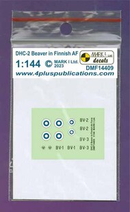  Mark I Decals  1/144 de Havilland Canada DHC-2 Beaver in Finnish AF DMF14409