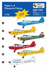  Mark I Decals  1/72 Piper L-4 'Pleasure Flying' DMF7206