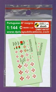  Mark I Decals  1/144 Portuguese AF Insignia, 2 sets DMK144107