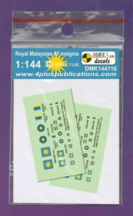 Royal Malaysian AF Insignia, 2 sets #DMK144116