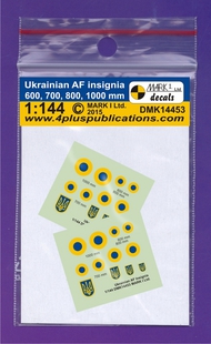  Mark I Decals  1/144 Ukrainian AF insignia (size 600, 700, 800, 1000 mm) DMK14453
