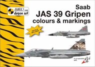  Mark I Guide  1/144 Saab JAS-39 Gripen C&M + decals for Swedish Air Force (5x) MKD144012