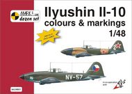  Mark I Guide  Books Ilyushin Il-10 Colour and markings and decals 1:48 MKD48001