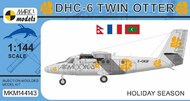 DHC-6 Twin Otter 'Holiday Season'Colour schemes included in the kit #MKM144143