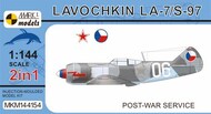  Mark I Models  1/144 Lavochkin La-7/S-97 'Post-war Service' (2in1) MKX144154