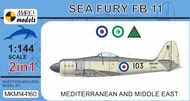 Hawker Sea Fury FB.11 'Mediterranean & Middle East' (2in1) new mould #MKM144160