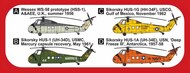 Sikorsky H-34 'Special Service'Colour schemes included in the kit: #MKM144173L