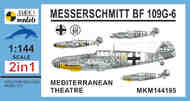 Messerschmitt Bf.109G-6 'Mediterranean Theatre' (2in1) MKM144195