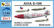 Avia S-199 'Bubble Canopy & Wing Guns' (2in1) MKM144200