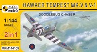  Mark I Models  1/144 Hawker Tempest Mk.V series 1/2Doodlebug Chase (2in1 + resin V-1) MKX144109