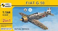 Fiat G.50 Initial Series (2in1 = 2 kits in 1 box) Italian AF, Finnish AF #MKX144127