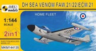 Mark I Models  1/144 de Havilland Sea Venom FAW.21/22/ECM.21 'Home Fleet' (2in1) MKX144135