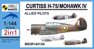 Curtiss H-75/Mohawk IV Allied Pilots Aircraft (2 in 1) #MKX144144