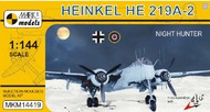  Mark I Models  1/144 Heinkel He 219A-2 MKX14419