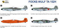  Mark I Models  1/144 Focke-Wulf Ta 152H 'Special Schemes' MKX14443