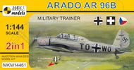  Mark I Models  1/144 Arado Ar96B/Avia C2 Military Trainer German/Czech/Hungarian AF Aircraft (2 Kits) MKX14461