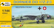  Mark I Models  1/144 Dornier Do.17Z2/3 Western Front German Bomber MKX14462