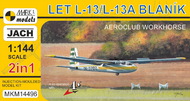  Mark I Models  1/144 Let L-13/L-13A Blanik 'Aeroclub Workhorse' (2 MKX14496