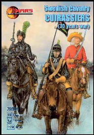 Thirty Years War Swedish Cavalry Curassiers (12 Mtd) #MAF72014