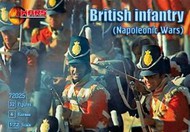 Napoleonic War British Infantry (32 w/4 Horses) #MAF72025