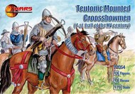 Mars Models  1/72 1st Half XV Century Teutonic Crossbowmen (12 Mtd) MAF72054