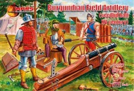2nd Half XV Century Burgundian Field Artillery (4 Guns, 24 Figures) #MAF72067