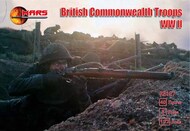 British Commonwealth troops (WWII) 40 figures in 8 poses #MAR72127
