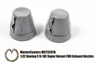  MasterCasters  1/32 Boeing F/A-18E Super Hornet FOD Exhaust Nozzles MST32076