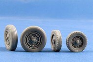  Mastercasters  1/32 Vought A-7D Corsair II weighted resin wheels (designed to be used with Trumpeter kits) MST32004